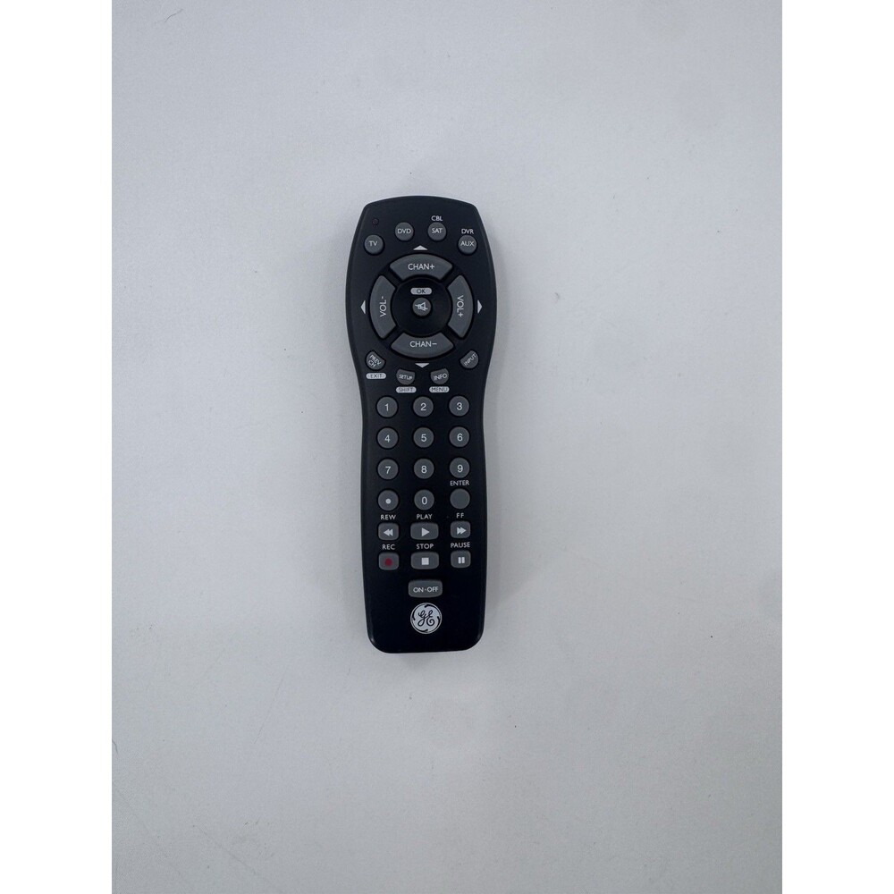 Genuine GE RC24993-C Universal TV / DVD / SAT Remote Control Black Fast Shipping